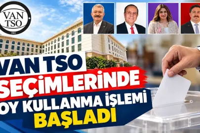 Van TSO seçimlerinde oy kullanma işlemi başladı