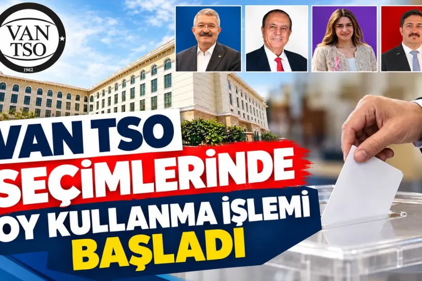Van TSO seçimlerinde oy kullanma işlemi başladı