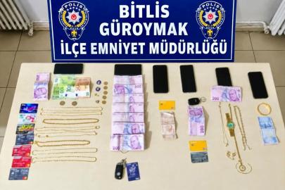 Van'da sahte altın satan 6 şüpheli 412 bin lira kazandı, Bitlis'te yakalandı