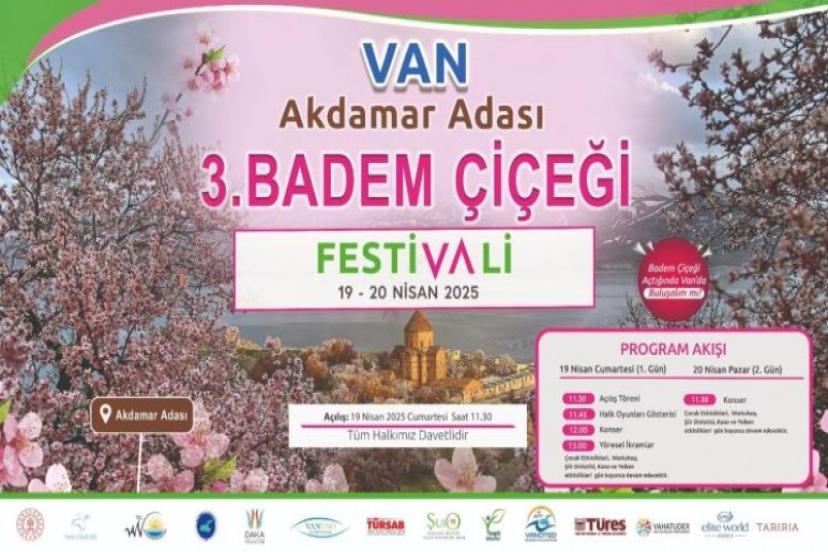 Akdamar Adası 3. Badem Çiçeği Festivali lansman toplantısı yapıldı  