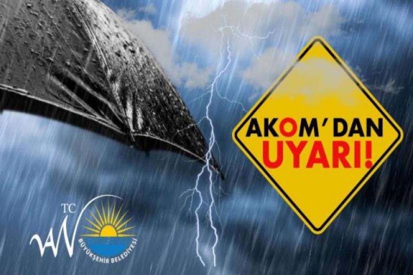 AKOM’dan kuvvetli yağış uyarısı!