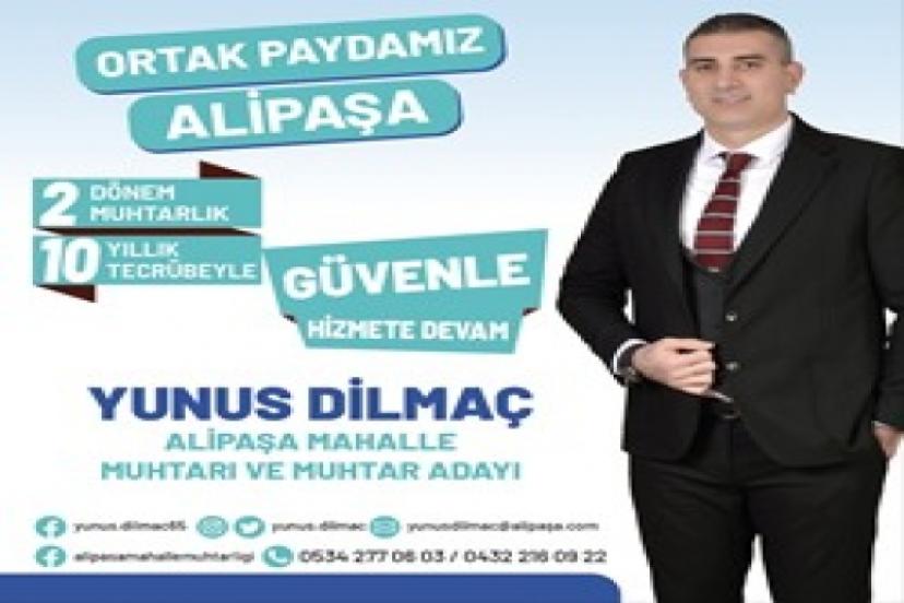 Ali Paşa Mahallesi Muhtar Adayı Yunus Dilmaç
