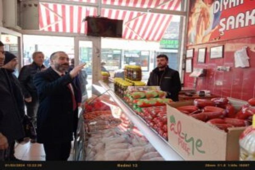 Başkan Adayı Mehmet Bilici, Ordu Caddesi Esnafı İle Bir Araya Geldi
