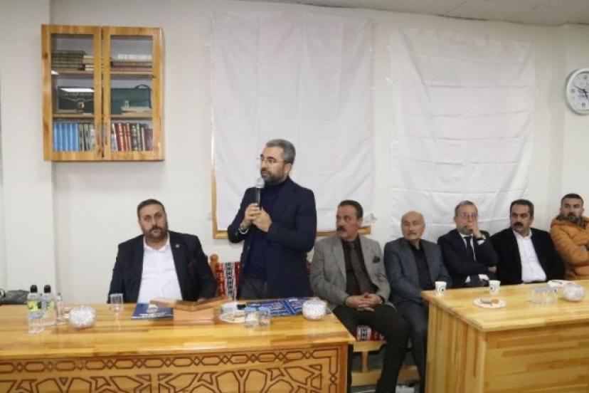 -Başkan Say Elmalık Sakinleri ile Buluştu