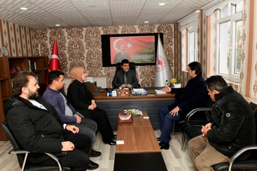 Başkan Şeylan'dan Kurum Ziyaretleri