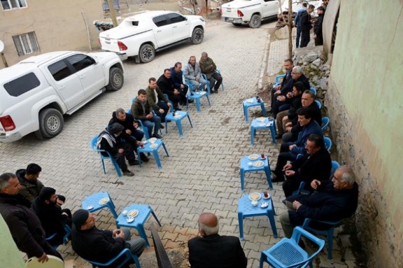 Başkan Şeylan mahalle ziyaretlerini sürdürüyor