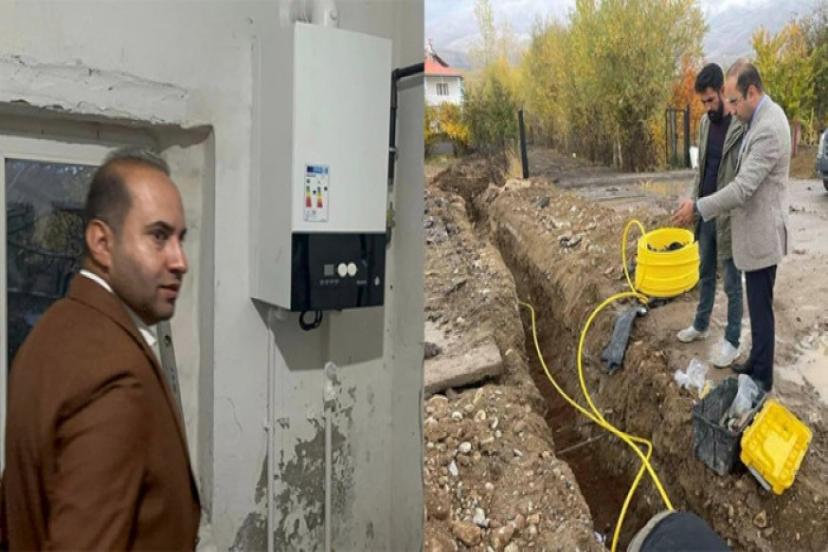 BAŞKAN SEZER, ‘HAYAL DEDİKLERİ GERÇEK OLDU’ DOĞALGAZSIZ EV KALMAYACAK’