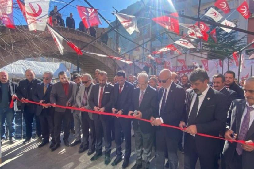 Bilici, Çatak’ta seçim ofisi açılışına katıldı