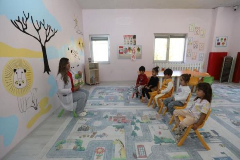 Büyükşehir Belediyesi’nin Kreş ve Gündüz Bakım evi kalitesiyle göz dolduruyor