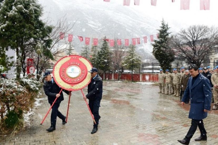 Çatak’ta 18 Mart Çanakkale Zaferi ve Şehitleri Anma Günü programı