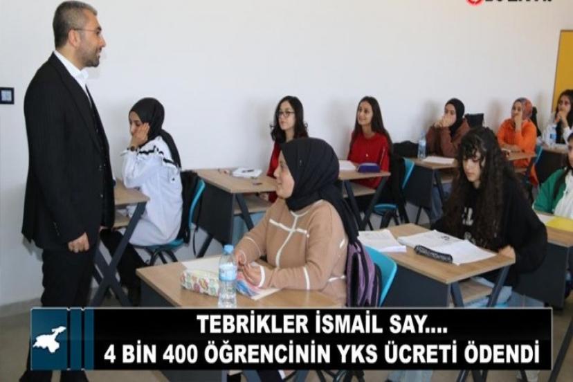 Edremit Belediyesi 4 bin 400 öğrencinin YKS ücretini ödedi