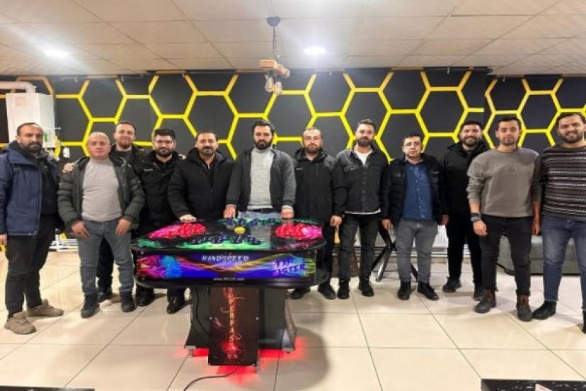 Gazeteciler Van Lazer Game’de stres attı