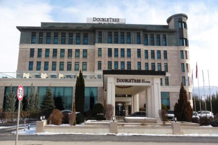 Hilton Van Oteli'nde yangın tatbikatı  
