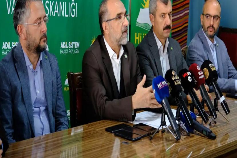 HÜDA PAR Genel Başkan Yardımcısı Sağlam: Van'da Kürt Meselesine İnsani Çözüm Çalıştayı düzenleyeceğiz 