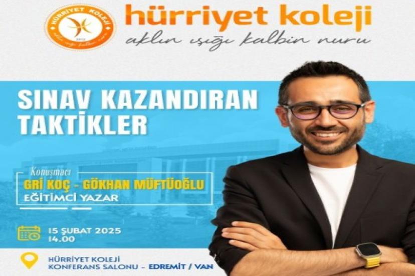 Hürriyet Kolejinden YKS öğrencilerine ‘Sınav kazandıran taktikler’ etkinliği