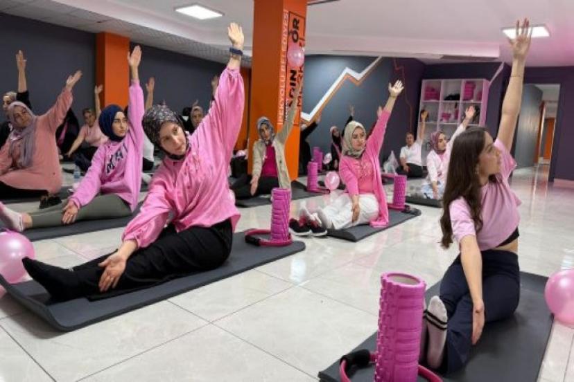 İpekyolu'nda kadınlar sporda buluştu