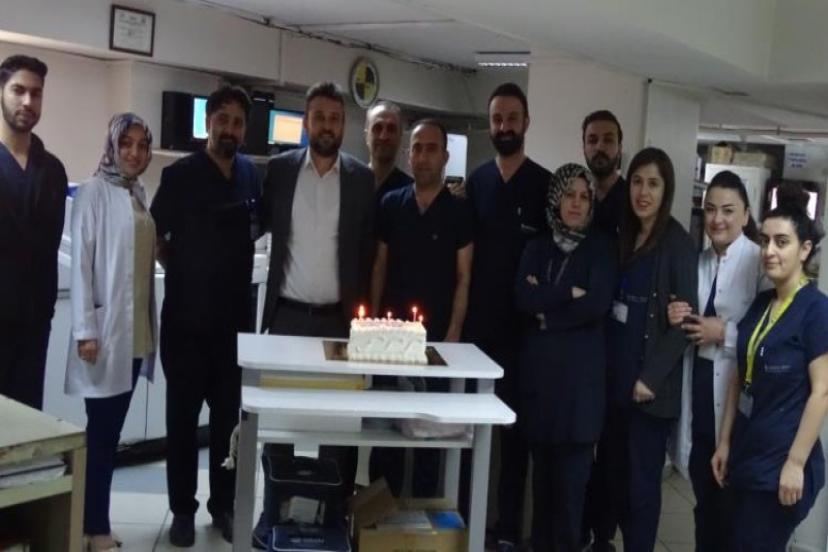 Lokman Hekim Van Hastanesinde Laborantlar Günü kutlandı  