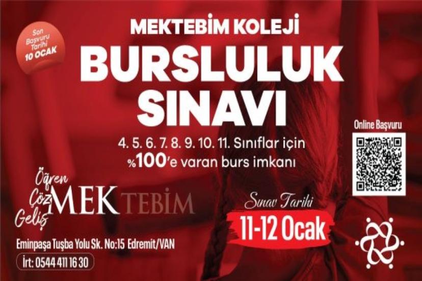 Mektebim Koleji’nden Bursluluk Sınavı