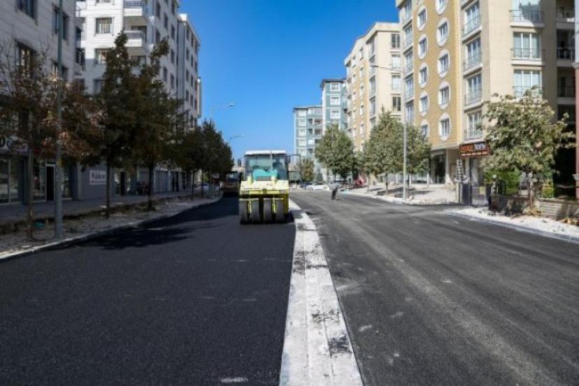 POLATOĞLU SOKAKTA ASFALT SERİMİ TAMAMLANDI