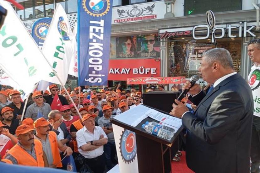 Türk-İş'ten yetkililere çağrı: “Sadaka Değil, Hakkımızı İstiyoruz”