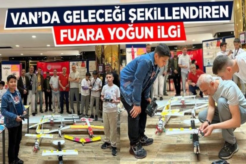 Van'da 'İnovasyon Günleri Fuarı'na yoğun ilgi