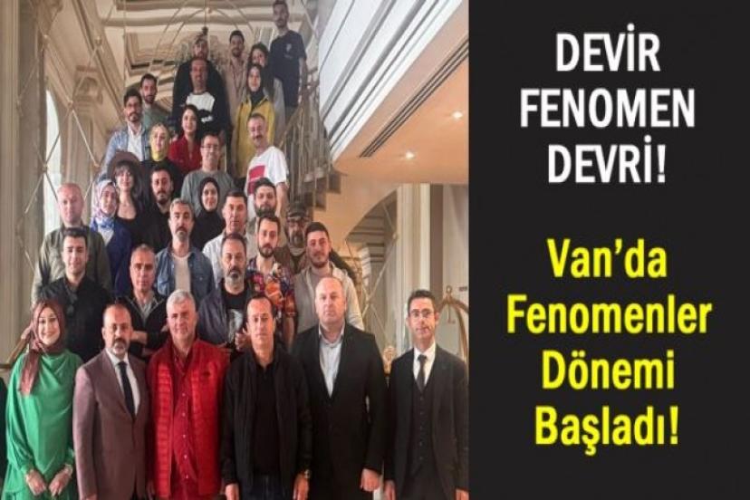 Van’da kamuoyunu bilgilendirmek artık fenomenlere kaldı