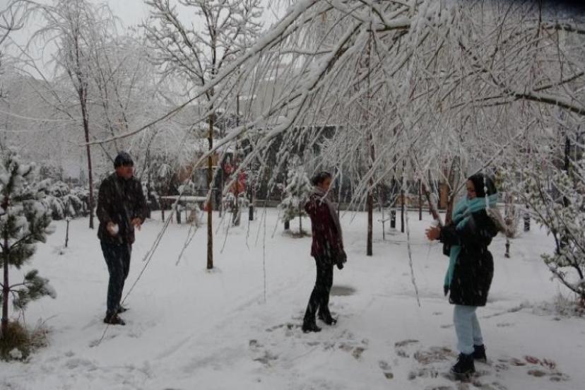 Van’da kar yağışı 