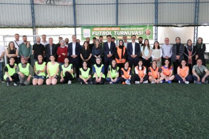Van'da Sırrı Süreyya Önder Futbol Turnuvası başladı