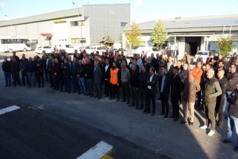 Van'da Türk’İş’ten iş bırakma eylemi