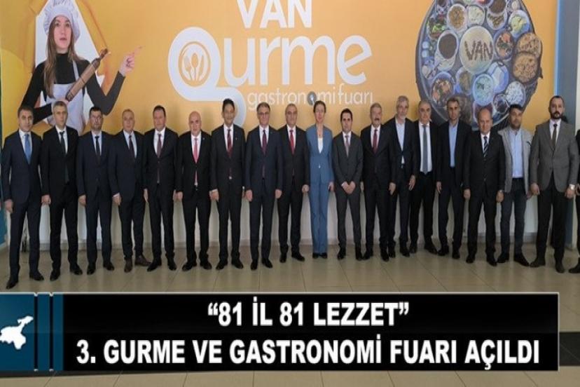 Van Gurme ve Gastronomi Fuarı Başladı