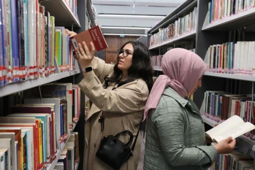Van İl Halk Kütüphanesine yoğun ilgi