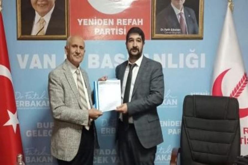 Yeniden Refah Partisi Gevaş Belediye Başkan Adayı Yakut: Adaylığın Bedirhan Erdem’e verildiği yönündeki açıklamalar gerçeği yansıtmamaktadır”