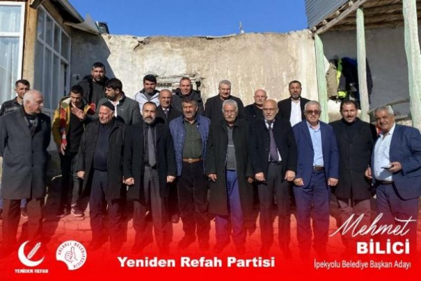 YRP İpekyolu Belediye Başkan Adayı Mehmet Bilici, seçim çalışmalarına hız verdi hız verdi!