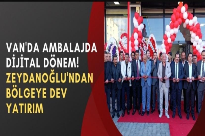 Zeydanoğlu'ndan Bölgeye Dev Yatırım
